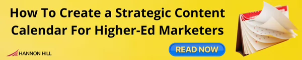 Inflation and Budget blog - How To Create a Strategic Content Calendar For Higher-Ed Marketers